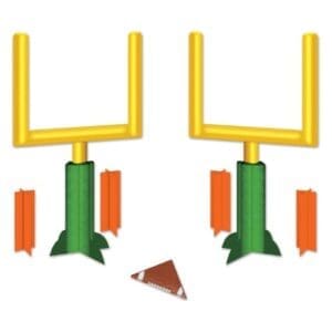 Football Goal Post 11" Centerpieces