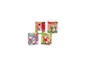 Flomo Christmas Has Arrived Glitter On Matte Finish Gift Bag