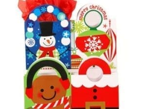 Hip and Happy Christmas Matte Gift Bags with Die C Case Pack 240