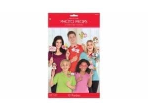 Valentines Day Heart Face Photo Props