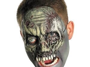 Chinless Walking Zombie Mask Adult
