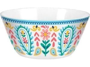 Boho Vibes Plastic Serving Bowl