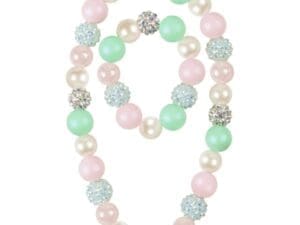 Sorbet Sparkle Necklace & Bracelet Set