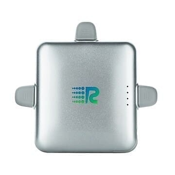 Rush Charge Trident Lightning/Micro USB/USB-C Power Bank for Most Devices, 4000mAh, Silver (TR-RC40-G1-SLVR)