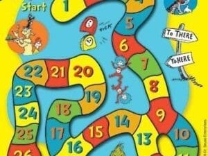 Dr Seuss Mini Reward Chart Game   36 Reward Chart Game 880 Stickers by Paper Magic/Eureka