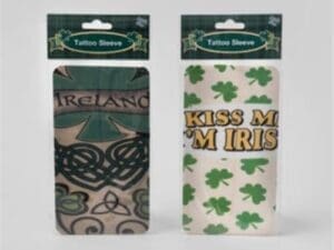 TATTOO SLEEVE ST PATRICKS 2AST DESIGN 17.5INL