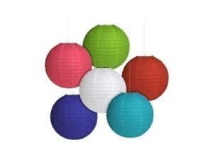 Paper Party Lanterns Asst