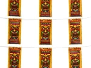 12' Tiki Pennant Banner