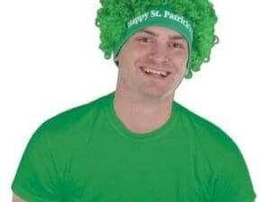 Mpany Happy St. Patricks Day Wig One Size