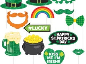 St. Patrick's Photo Prop Kit by Windy City Novelties