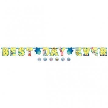SpongeBob SquarePants 'Friends' Jumbo Letter Banner-Kit (1ct)