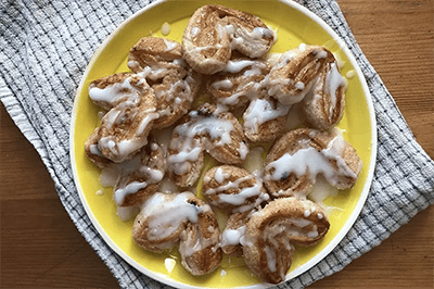 Cinnamon Bun Palmiers