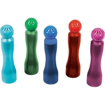 Bingo Markers, Broad Point, Assorted Colors, Set of 5 Markers