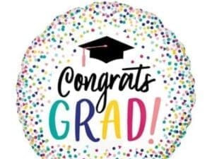 Giant Yay Grad Balloon, 28in