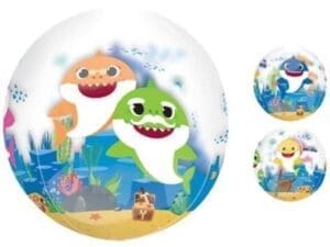 Baby Shark Balloon - See Thru Orbz