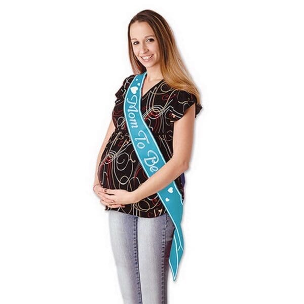 Mom to Be Satin Sash, One Size Fits Most