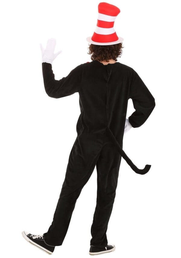 Cat in the Hat Costume for Adults - Image 2