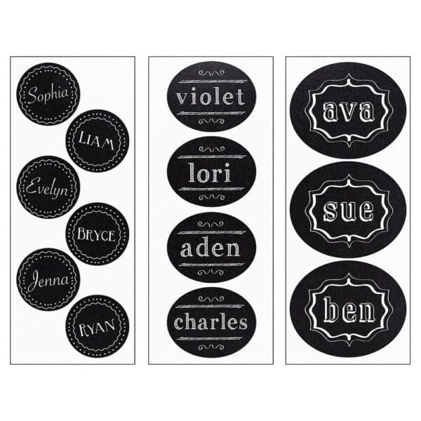 3ct Chalkboard Drink Labels