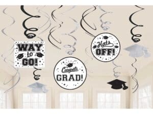 White School Colors Pride Danglers