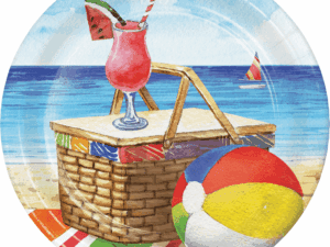 Breezy Beach Dessert Plates