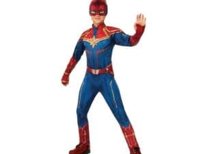 Captain Marvel Hero Suit Deluxe Youth Costume
