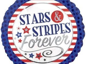 18 in. Stars & Stripes Forever Balloon
