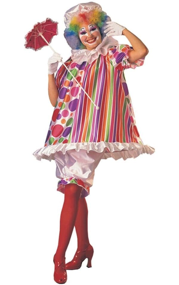 Betty Brite Clown Adult Womens Costume