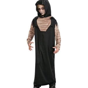 Boys' Costume Outfits BLK - Horror Robe Dress-up Outfit - Boys