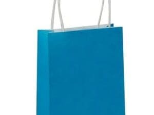 Caribbean Blue Kraft Bag