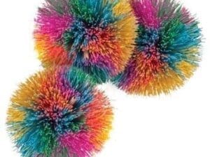 Rainbow Pom Ball