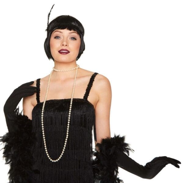 BLACK FLAPPER DRESS - Image 4