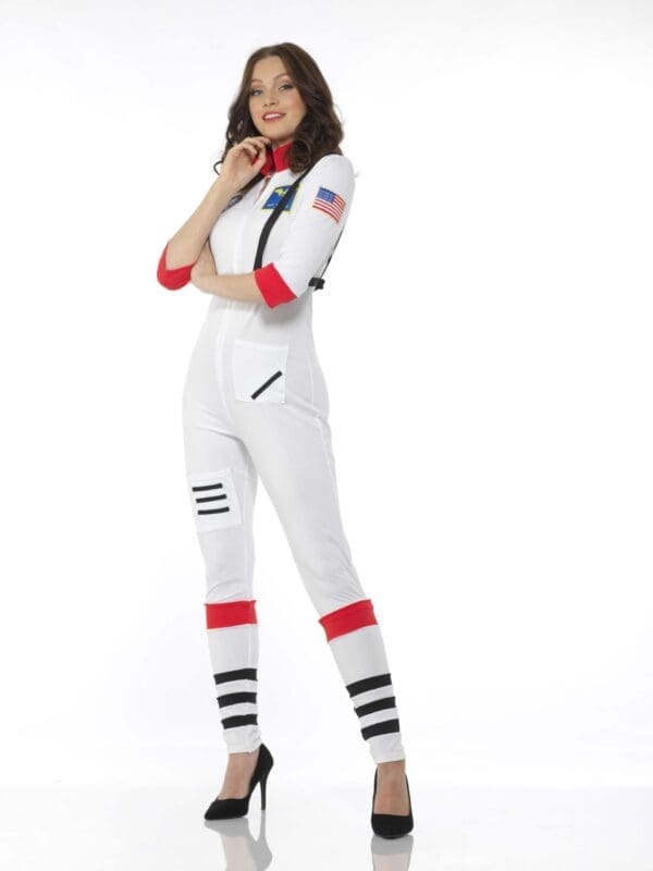 Female Astronaut Jumpsuit, Belt, Socks