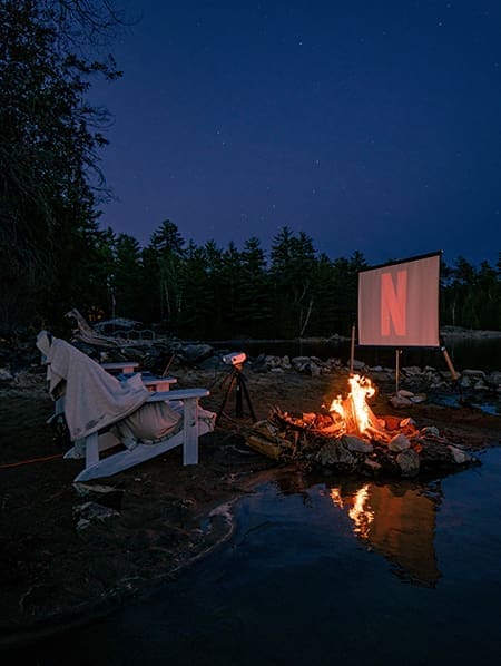 outdoor movie