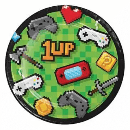 gaming party plate