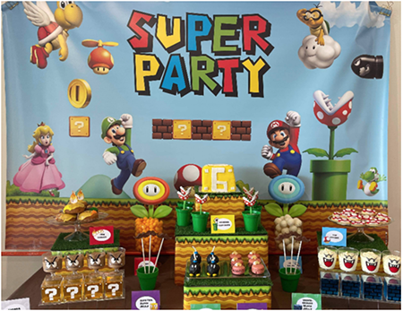 mario party decoration