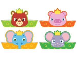 Cocomelon Paper Crowns (8ct)