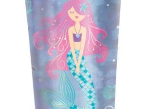 Mermaid Plastic Cup 16oz