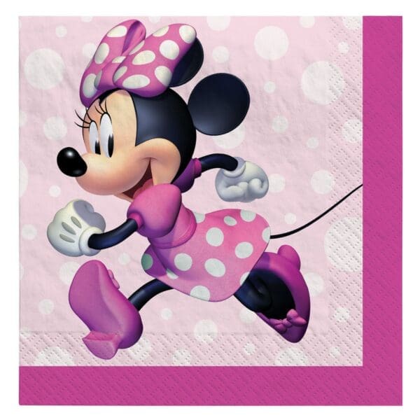 Minnie Mouse Beverage Napkins (16ct)