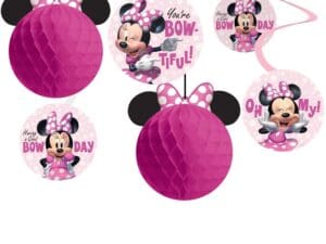 Minnie Mouse Honeycomb Swirls