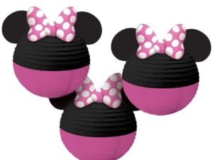 Minnie Mouse Paper Lanterns