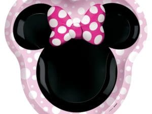 Minnie Mouse Shaped Plate (8ct)