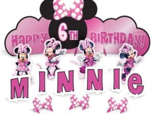 Minnie Mouse Table Deco Kit