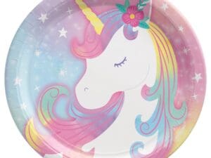 Unicorn 7" Plates (8ct)