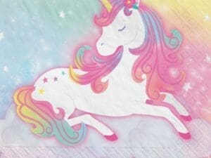 Unicorn Beverage Napkins (16ct)