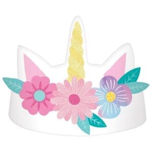 Unicorn Paper Crowns (6ct)