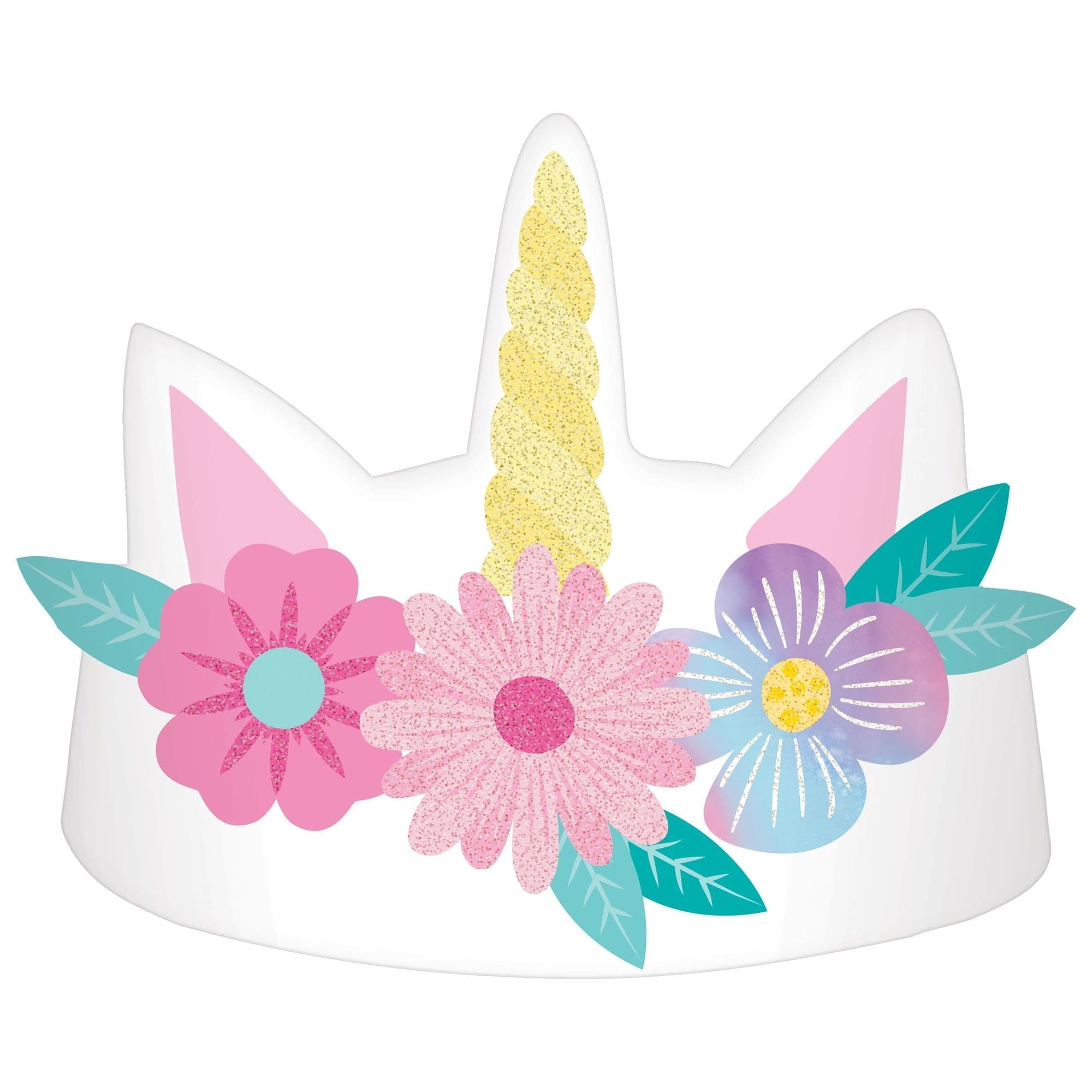 Unicorn Paper Crowns (6ct)