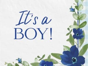 Baby in Bloom Lunch Napkins (16ct)