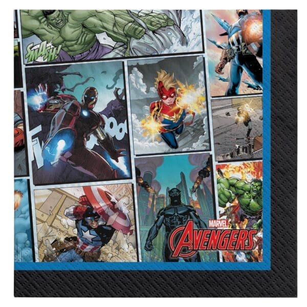 Avenger Beverage Napkins (16ct)