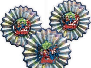 Avengers Paper Fan Deco