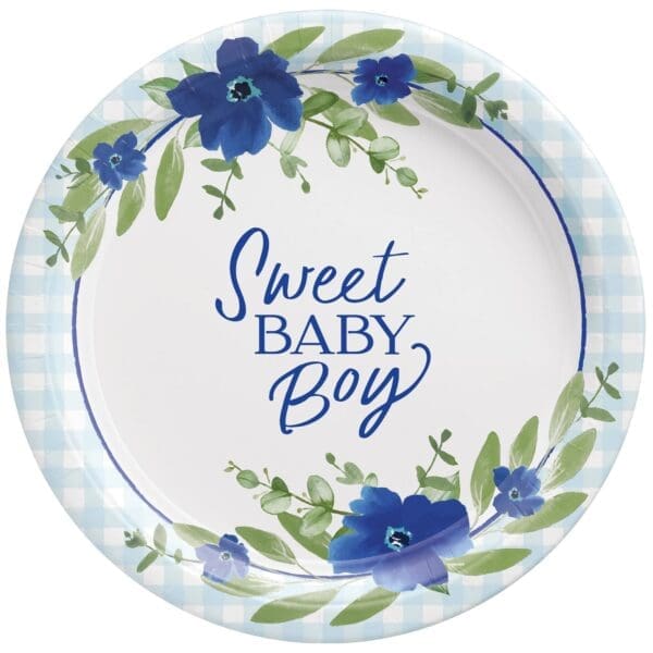 Baby in Bloom 10.5" Plates (8ct)